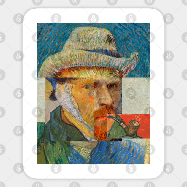 Van Gogh Sticker by Juliet & Gin